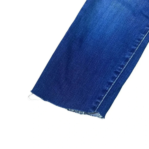 Frame Denim Le Skinny De Jeanne Cropped Jeans Murrayfield Raw Hem Size 26 Women - Picture 3 of 9